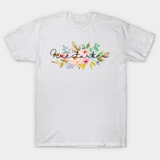 Fire Starter Floral T-Shirt